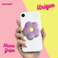 Phone Grip & Selfie Holder - Purple Flower