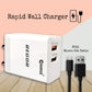 Regor 2 Port 30 Watt Bis Certified Indian Plug Fast Turbo Rapid Wall Charger Adapter With Micro Usb Cable
