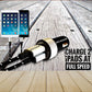 Regor [4.8Amp - 2 Port] High Speed Car Charger for All Smartphones & Tablets + Free Micro USB Cable.