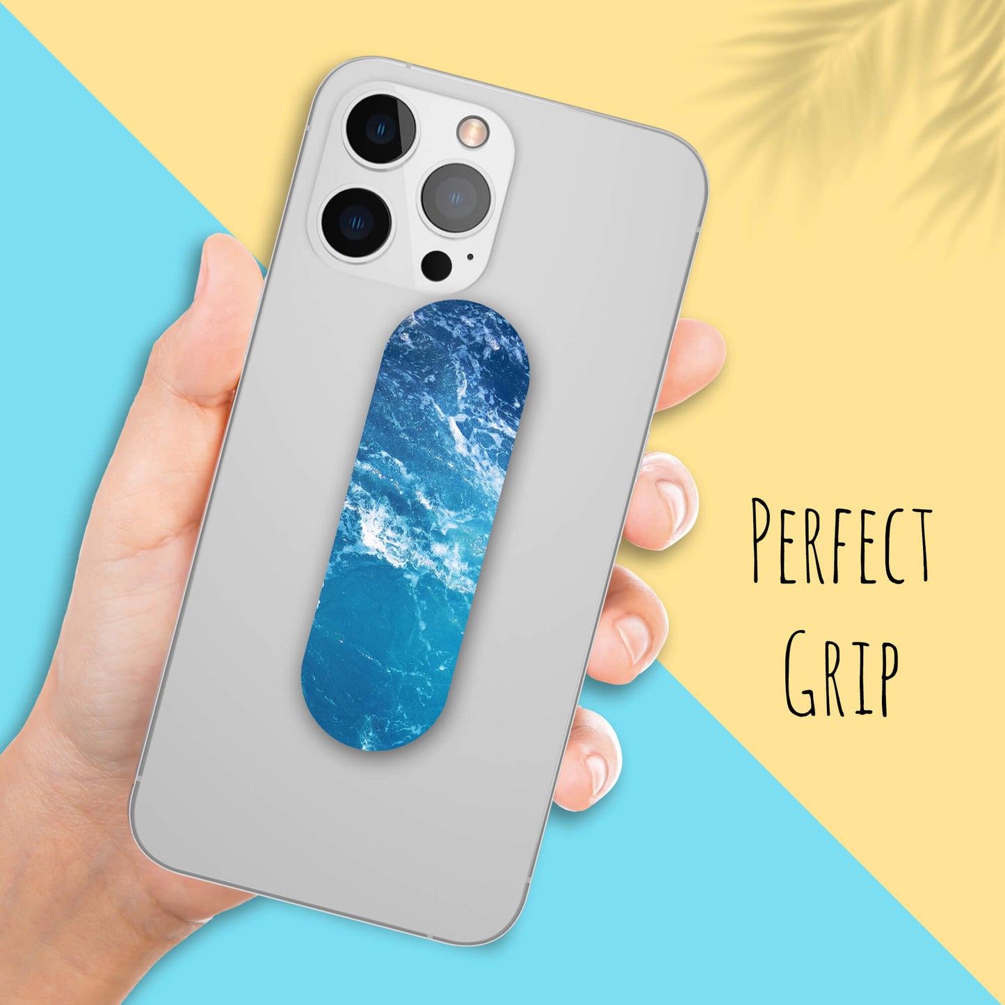 Finger Grip & Selfie Holder - Ocean